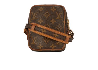Louis Vuitton Monogram Danube Mini, £495, Handbags, Brown/Tan, Coated Canvas, Front view